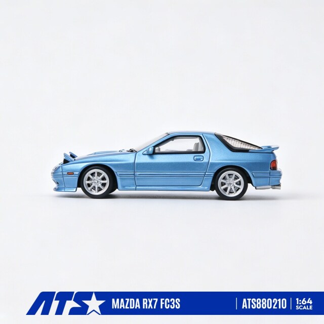 ATS MODELS 1/64 (ダイキャスト製) MAZDA RX-7 FC3S メタリックライト