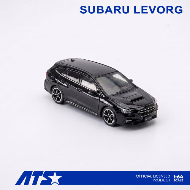 ATS MODELS 1/64 (ダイキャスト製) SUBARU LEVORG ブラック
