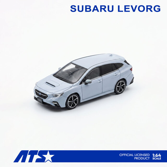 ATS MODELS 1/64 (ダイキャスト製) SUBARU LEVORG クールグレーカーキ