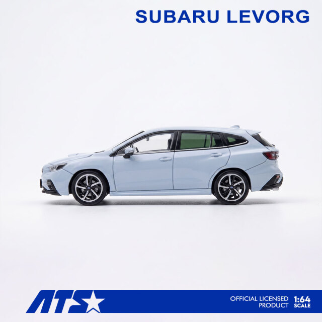 ATS MODELS 1/64 (ダイキャスト製) SUBARU LEVORG クールグレーカーキ