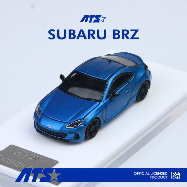 ATS MODELS 1/64 (ダイキャスト製) Subaru BRZ メタルブルー