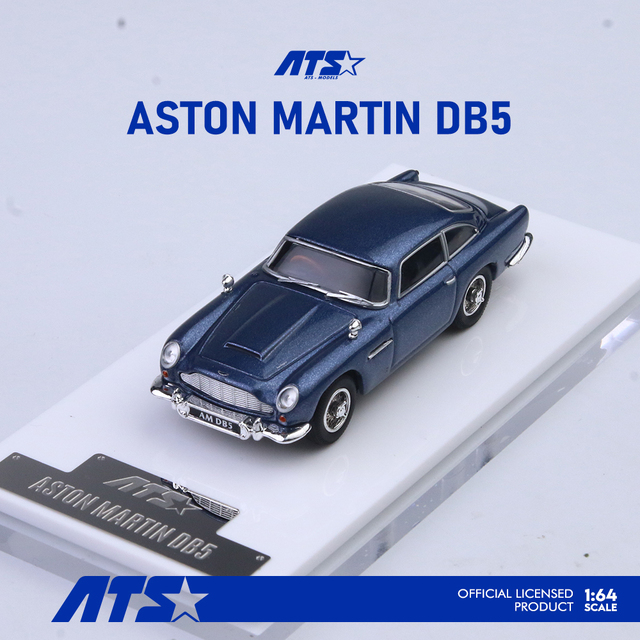 ATS MODELS 1/64 (ダイキャスト製) Aston Martin DB5 ブルー