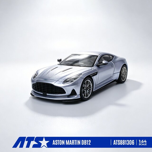 ATS MODELS 1/64 (ダイキャスト製) Aston Martin DB12 ラグナセカ