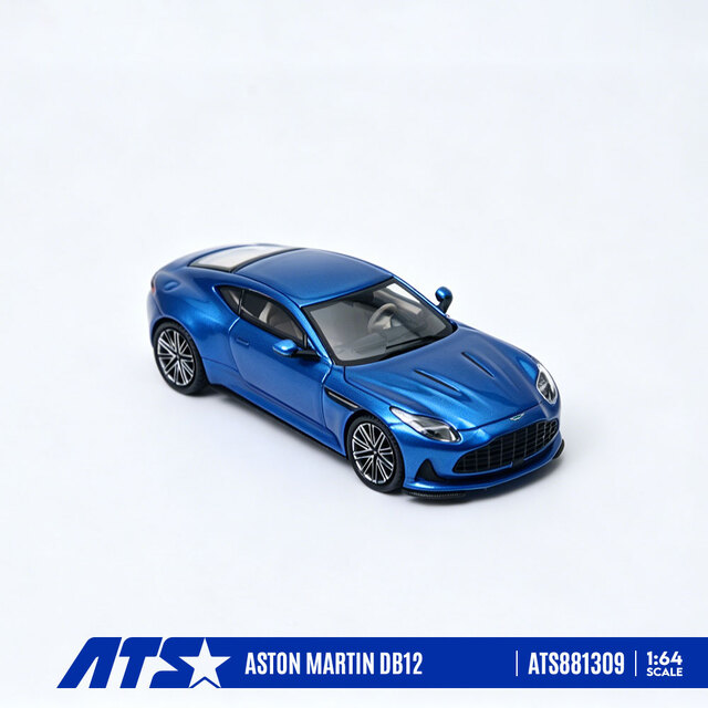 ATS MODELS 1/64 (ダイキャスト製) ASTON MARTIN DB12 メタルブルー