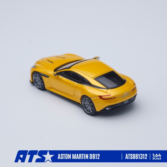 ATS MODELS 1/64 (ダイキャスト製) Aston Martin DB12 メタルイエロー