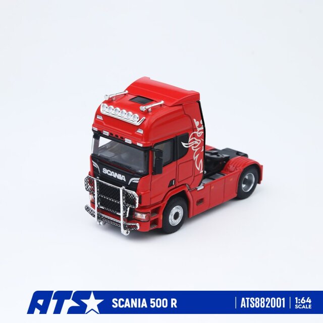 [予約]ATS MODELS 1/64 (ダイキャスト製) SCANIA 500 R レッド