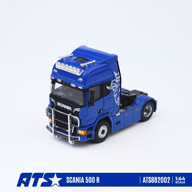[予約]ATS MODELS 1/64 (ダイキャスト製) SCANIA 500 R ブルー