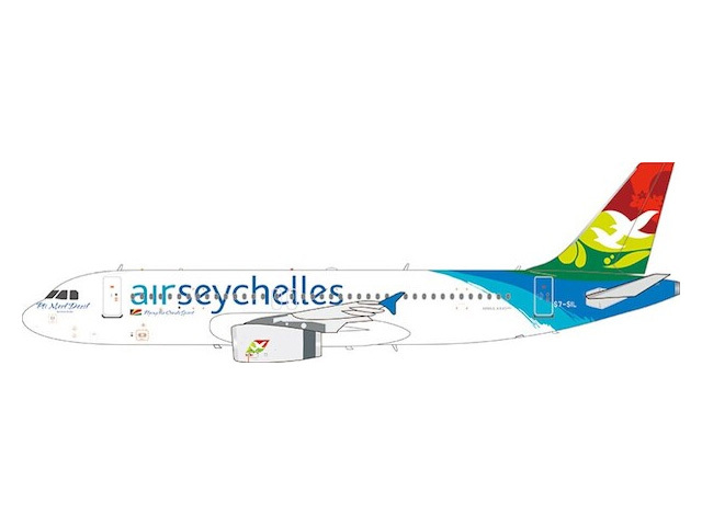 [予約]Aviation400 1/400 (ダイキャスト製) A320-200 Air Seychelles S7-SIL