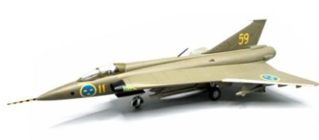 Aviation72 1/72 (ダイキャスト製) SAAB DRAKEN スウェーデン空軍