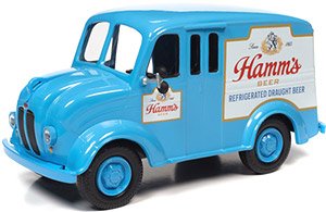 オートワールド 1/24 1950 ディブコ バン Hamm`s ビール ブルー