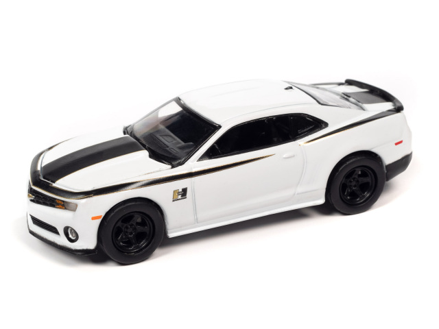 オートワールド 1/64 2010 ハースト シェビー カマロ ホワイト／ブラック