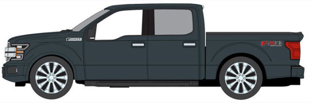 [予約]オートワールド 1/64 (ダイキャスト製) 2020 フォード F-150 プラチナム マグネティック