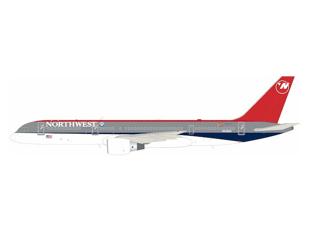 [予約]B-Models 1/200 (ダイキャスト製) 757-200 Northwest Airlines N528US