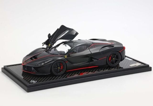BBR MODELS 1/18 (ダイキャスト製) Ferrari LaFerrari Matt black with