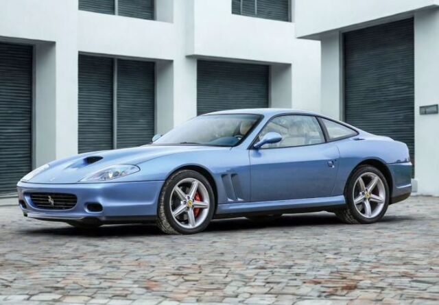 [予約]BBR MODELS 1/18 (レジン製) Ferrari 575M Maranello 2002 - made in italy Azzurro California ※ケース付