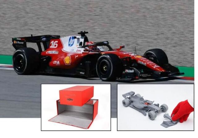 [予約]BBR MODELS 1/18 (ダイキャスト製) Ferrari SF26 F1 Barcelona-Catalunya Grand Prix - Leclerc Luxury Pack