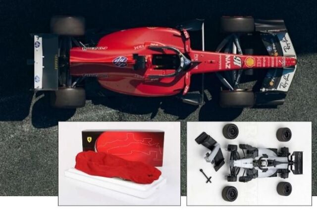 [予約]BBR MODELS 1/18 (ダイキャスト製) Ferrari SF26 Gran Premio Italia 2026 - Leclerc Schumacher Tribute - Polyfoam- removable nose and wheels*die-cast