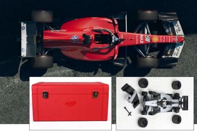 [予約]BBR MODELS 1/18 (ダイキャスト製) Ferrari SF26 Gran Premio Italia 2026 - Leclerc Schumacher Tribute - SPECIAL RED BOX - removable nose and wheels*die-cast