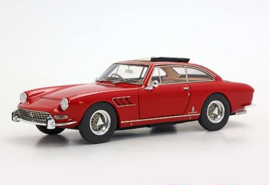 [予約]BBR MODELS 1/43 (レジン製) Ferrari 330 GT 2+2 Single light and open roof Red and cuoio interior S/N 7843