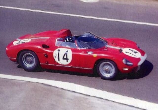 [予約]BBR MODELS 1/18 (レジン製) Ferrari 330 P-64 N° 14 - 2nd place 24 H Le Mans 1964 - drivers Bonnier - G. Hilli ※ケース無