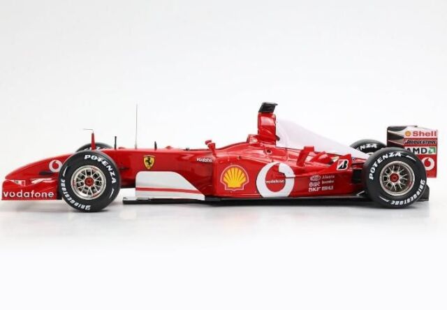 BBR MODELS 1/18 (レジン製) Ferrari F2002 GP France Schumacher