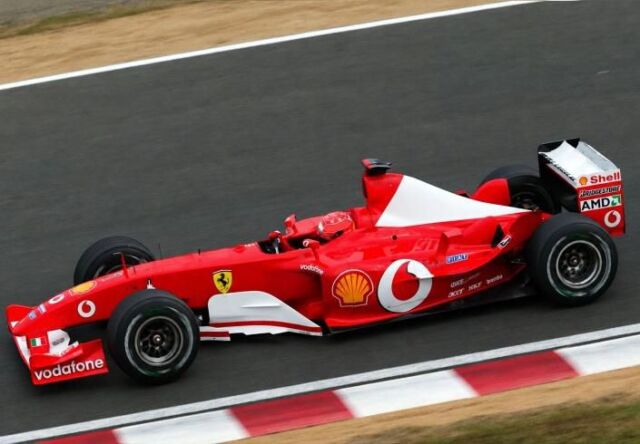 [予約]BBR MODELS 1/18 (レジン製) Ferrari F2003 Japanese G.P Schumacher - World Champion *display case included