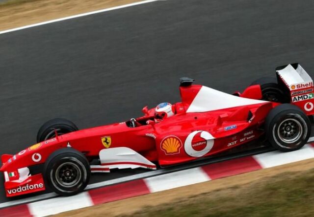 [予約]BBR MODELS 1/18 (レジン製) Ferrari F2003 Japanese G.P Barrichello - Winner *display case included