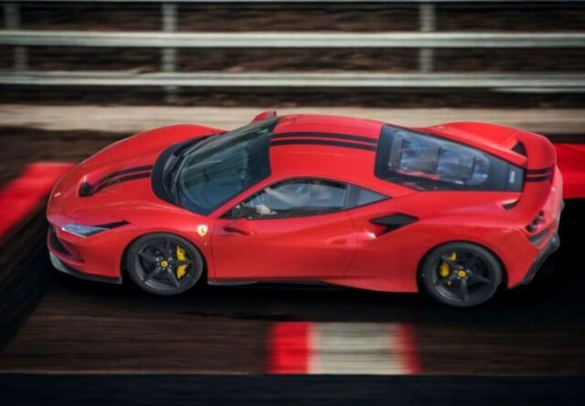 [予約]BBR MODELS 1/43 (レジン製) Ferrari F8 Tributo Rosso corsa 322 with black stripe