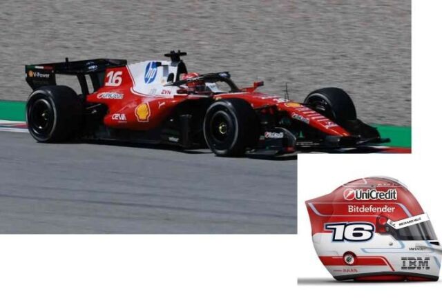 [予約]BBR MODELS 1/43 (ダイキャスト製) Ferrari SF26 F1 Barcelona-Catalunya Grand Prix - INCLUDED DRIVER - Leclerc