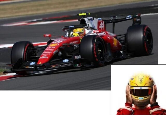[予約]BBR MODELS 1/43 (ダイキャスト製) Ferrari SF26 F1 British Grand Prix - INCLUDED DRIVER 3rd place Hamilton