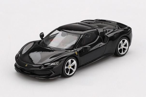 BBR MODELS 1/64 (ダイキャスト製) フェラーリ 296 GTB ネロ デイトナ