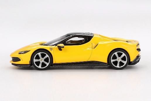 BBR 1/64 (ダイキャスト製) フェラーリ 296 GTB Giallo Modena（イエロー）