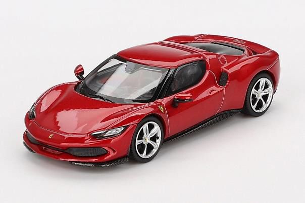 BBR 1/64 (ダイキャスト製) フェラーリ 296 GTB Rosso Imola(レッド)