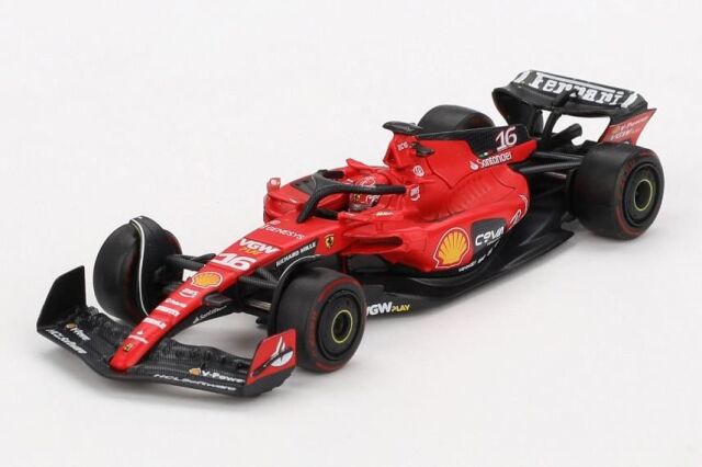 BBR 1/64 (ダイキャスト製) フェラーリ SF23 2023 #16 バーレーングランプリ C. Leclerc