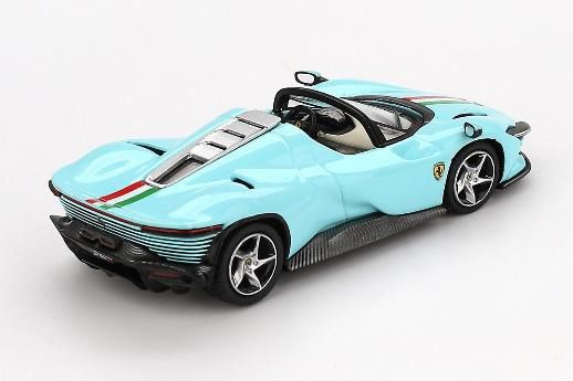 BBR 1/64 (ダイキャスト製) フェラーリ デイトナ SP3 ライトブルー