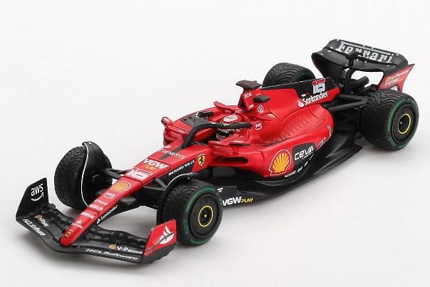 BBR 1/64 (ダイキャスト製) フェラーリ SF23 2023 #16 モナコグランプリ C. Leclerc