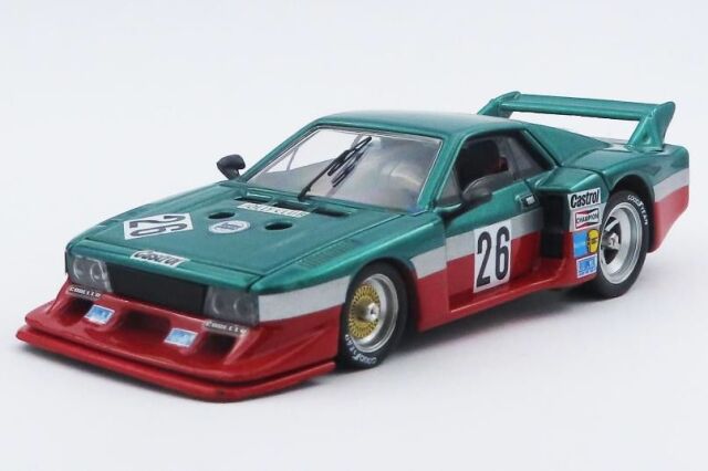 [予約]BEST MODELS(ベストモデル) 1/43 (ダイキャスト製) ランチア ベータ モンテカルロ ムジェロ 6時間 1980C. Facetti / M. Finotto