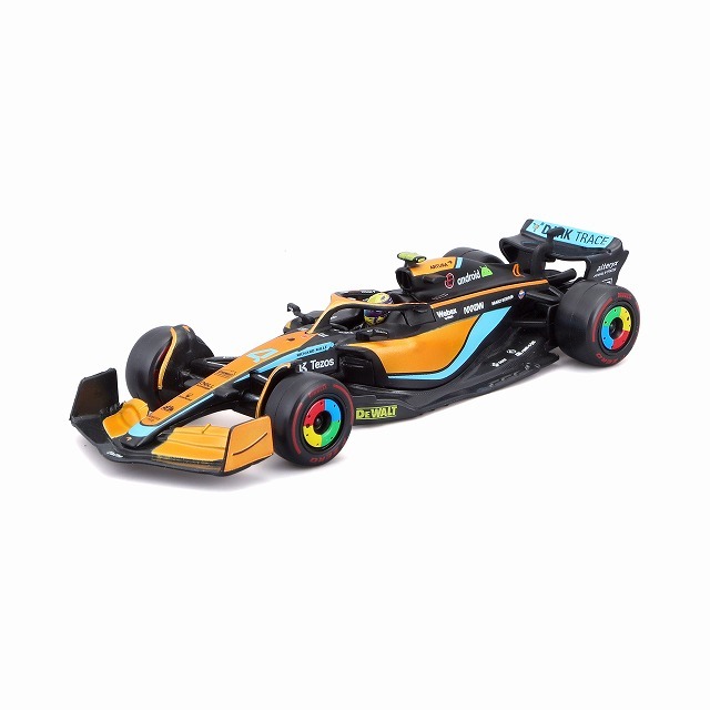 BURAGO（ブラーゴ）1/43 マクラーレン F1 チーム MCL36(2022) No.4 L.ノリス ドライバー付
