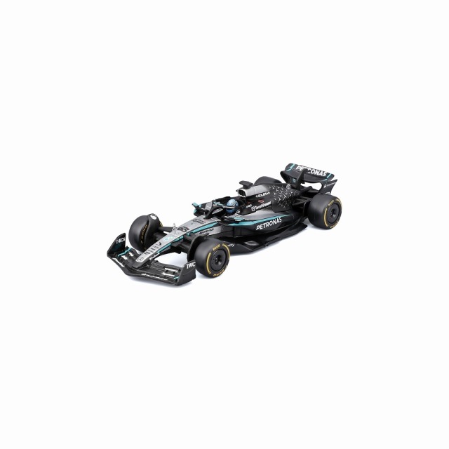 [予約]BURAGO(ブラーゴ) 1/43 (ダイキャスト製) メルセデス-AMG ペトロナス F1チーム W16(2025) オーストラリアGP No,63 G.ラッセルドライバー付