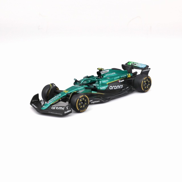[予約]BURAGO(ブラーゴ) 1/43 (ダイキャスト製) アストン マーティン アラムコ F1チーム AMR25 2025 オーストラリア GP No,14 F. アロンソ ウィンドウボックス