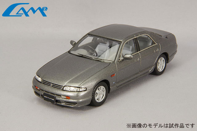 CAM@ 1/43 日産 スカイライン GTS 25t (R33) 4ドアセダン 1993年型 ガングレイ