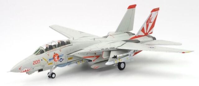 Calibre Wings(カリバ―ウイングス) 1/72 (ダイキャスト製)  F-14A アメリカ海軍 VF-111 サンダウナーズ "Miss Molly" 161621