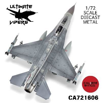 Calibre Wings(カリバ―ウイングス) 1/72 (ダイキャスト製) F-16D