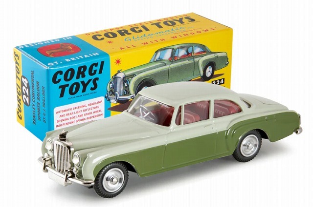 [予約]CORGI(コーギー) 1/50 (ダイキャスト製) 224 - ベントレー コンチネンタル スポーツサルーン