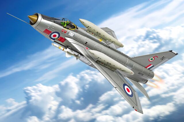 CORGI(コーギー) 1/48 (ダイキャスト製) イングリッシュ・エレクトリック・ライトニング F.6イギリス空軍第5飛行隊 イギリス空軍レコンフィールド
