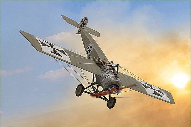 [予約]CORGI(コーギー) 1/48 (ダイキャスト製) フォッカー E.III アインデッカー ジョセフ ジェイコブス中尉