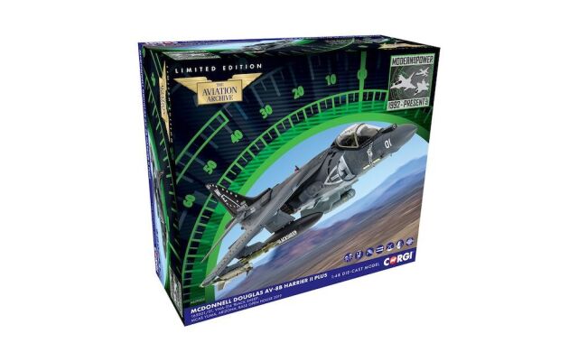 CORGI(コーギー) 1/48 (ダイキャスト製) マクドネル・ダグラス AV-8B+
