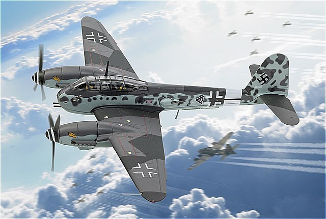 [予約]CORGI(コーギー) 1/72 (ダイキャスト製) メッサーシュミット Me 410A-1/U3 ハウプトマン エドゥアート トラット
