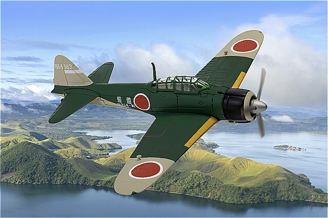 [予約]CORGI(コーギー) 1/72 (ダイキャスト製) 三菱 A6M2-21 零式艦上戦闘機 1944 ジェフマン島