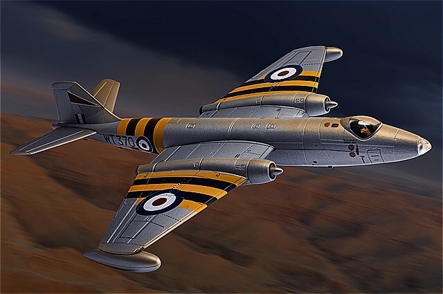 [予約]CORGI(コーギー) 1/72 (ダイキャスト製) イングリッシュ・エレクトリック・キャンベラ B.6 WT370  Operation Musketeer 1956